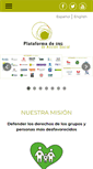 Mobile Screenshot of plataformaong.org
